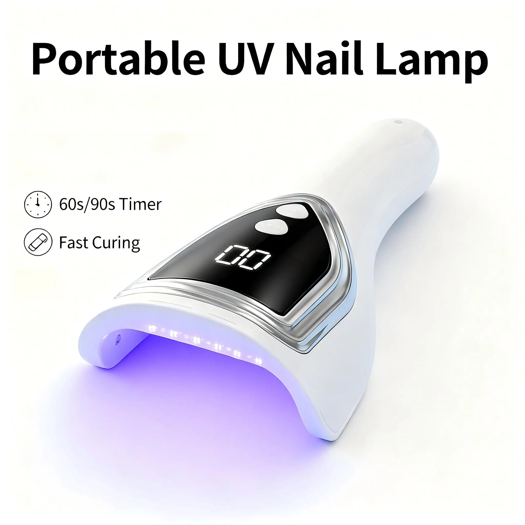 휴대용 UV 네일 램프, 충전식 핸드헬드 LED 네일  - Uv Led Lamp Nail 리뷰 및 가격